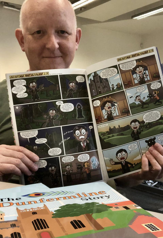 Colin Maxwell , Comics Dunfermline